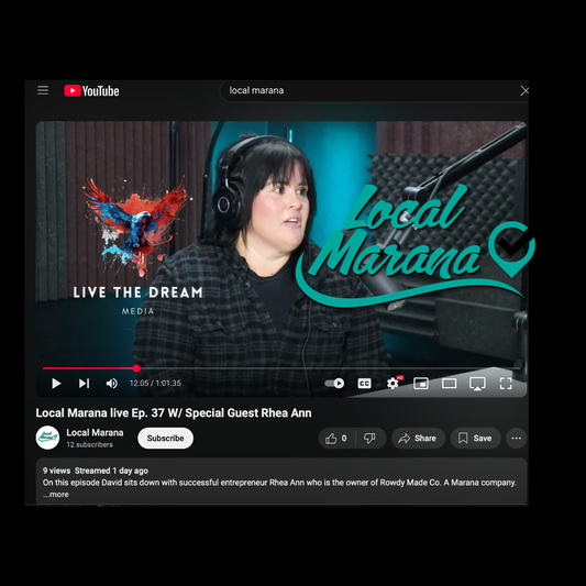 ROWDY ON LOCAL MARANA PODCAST