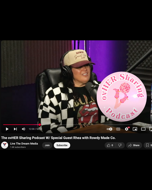 ROWDY ON ovHER SHARING PODCAST