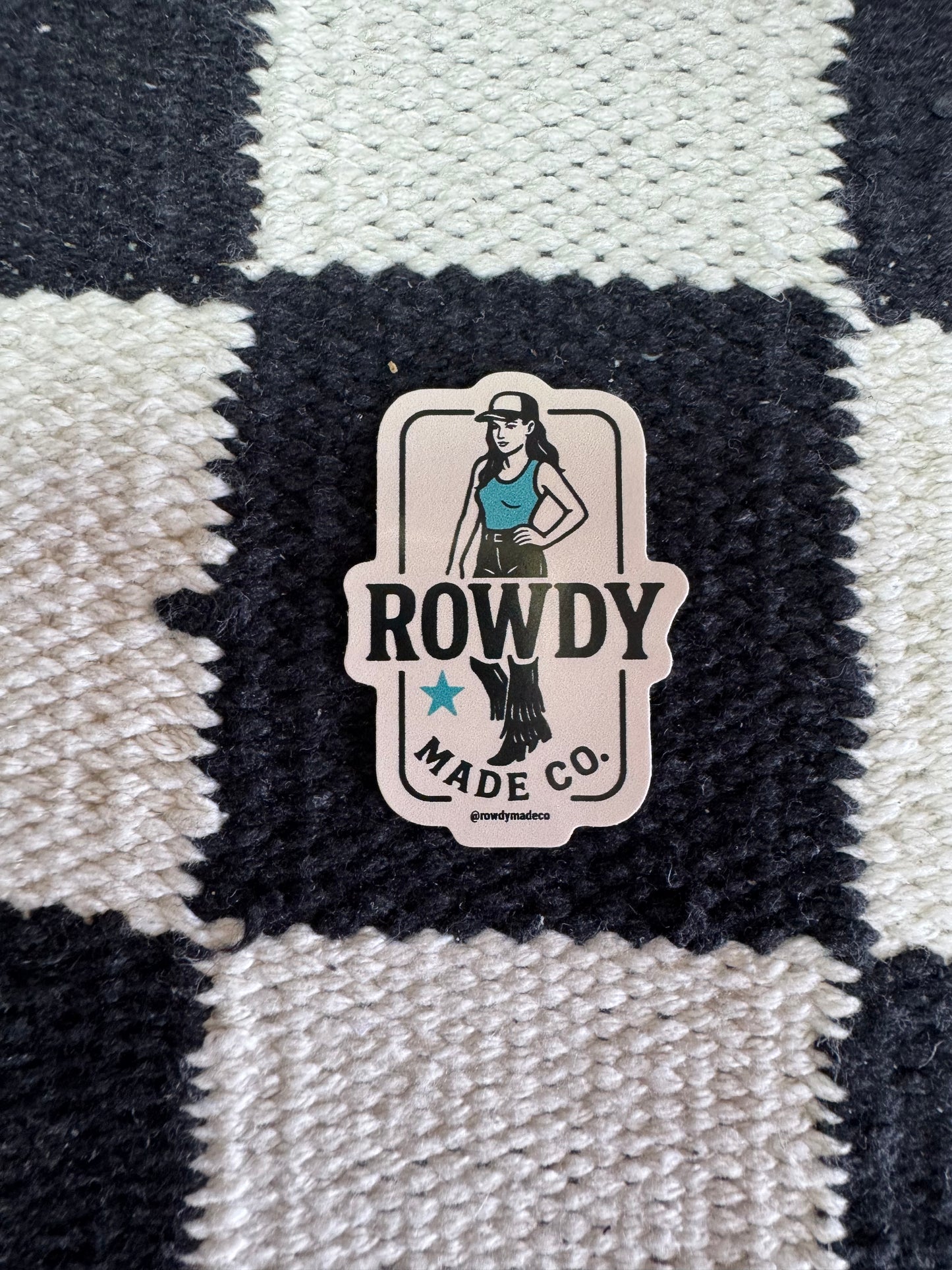 ROWDY GIRL x sticker