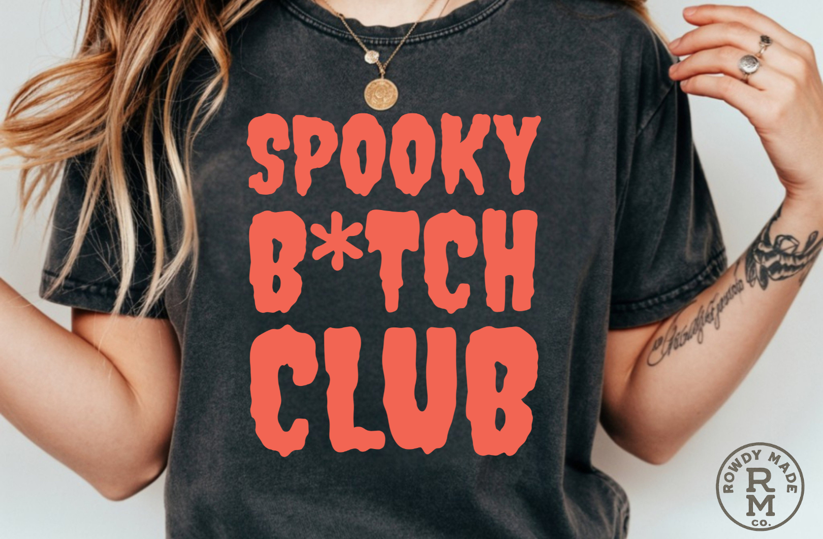 Spooky B*tch Club Halloween Graphic Tee