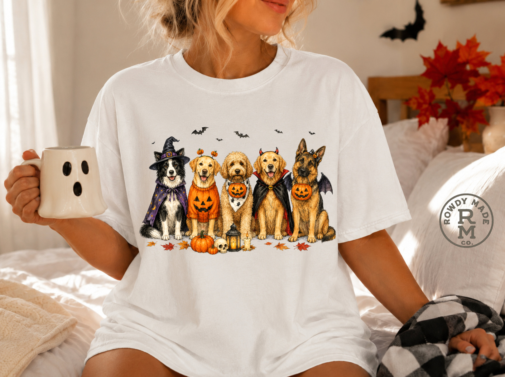 alloween Dog Crew Tee 🎃🐾