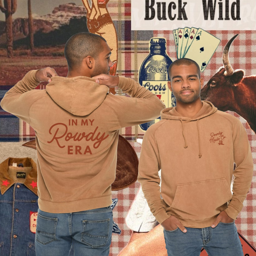 IN MY ROWDY ERA x Vintage Hooded Pullover