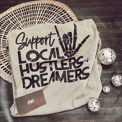 SUPPORT LOCAL x tee