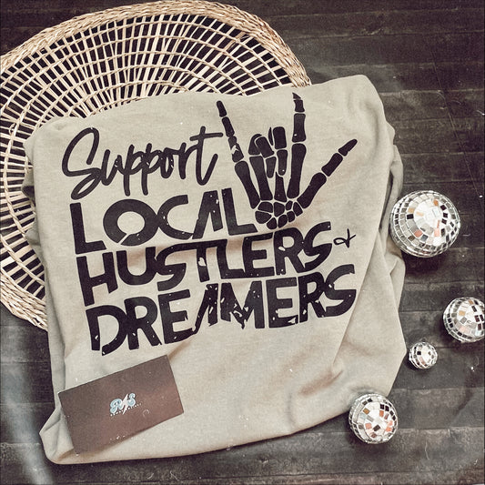 SUPPORT LOCAL x tee